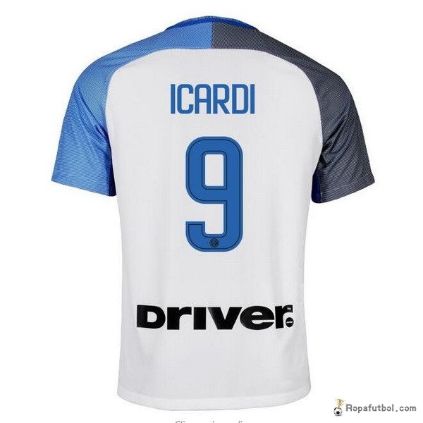 Camiseta Inter de Milán Replica Segunda Ropa Icardi 2017/18